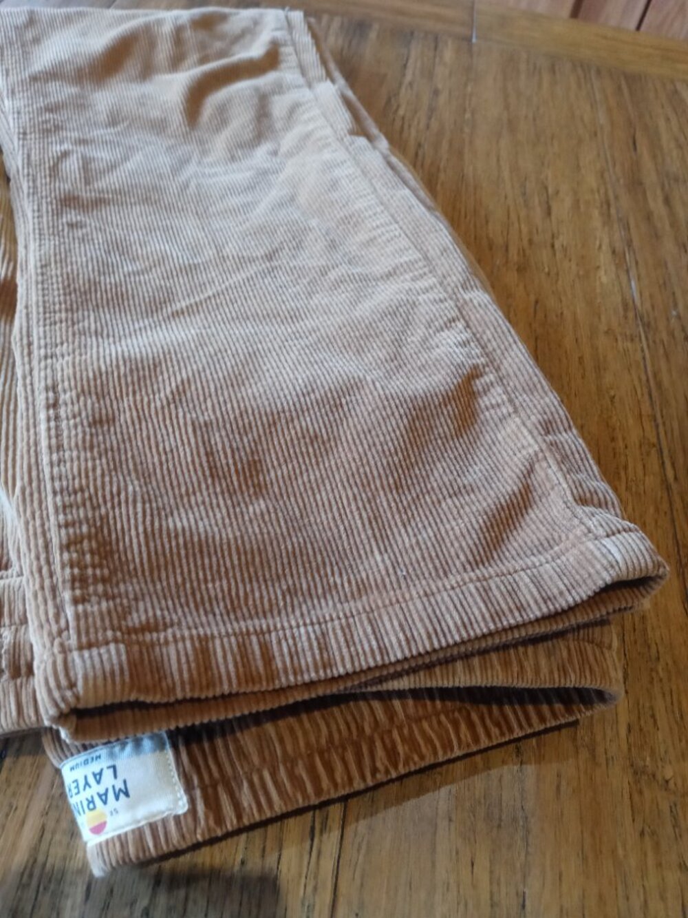 MARINE LAYER mens relaxed Saturday corduroy pants (M) - Picture 10 of 16